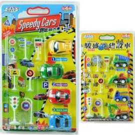 Giochi MINI MEZZI C/SEGNALI conf.4pz