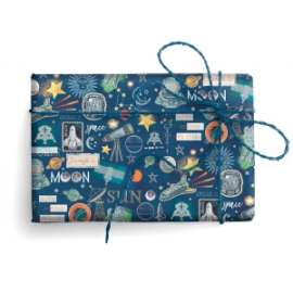 Carta Regalo 70x100 SPACE EXPLORER C/ARGENTO