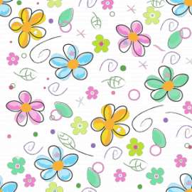 Carta Regalo 70x100cm FANTASIA FIORI 06 conf.10fg  