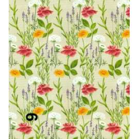 Carta Regalo 70x100cm FANTASIA FIORI 07 conf.10fg  