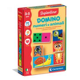 Giochi Sapientino DOMINO NUMERI E ANIMALI