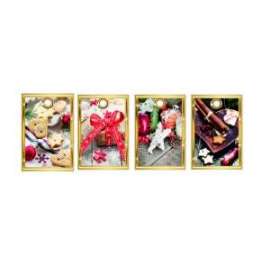 Chiudipacco Natale FANTASIE ASSORTITE conf.100pz