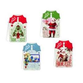 Chiudipacco Natale FANTASIE ASSORTITE conf.100pz