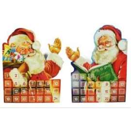 Calendario Avvento BABBO NATALE 25x33cm .10660