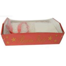 *OFFERTA CESTO REGALO C/PAGLIA, FOGLIO E NASTRO