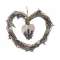 DECORAZIONI CUORE C/LAVANDA 25cm
