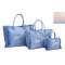 BORSA MARE DONNA NajOleari SET 3pz COLORI ASSORTITI