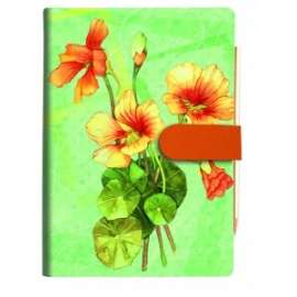 Agende 2026 -serie 118ZF - 9x13 Giorno per Giorno - FIORI con linguetta e Matita