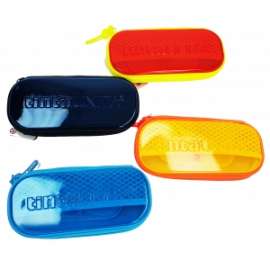 ASTUCCIO OVAL tintaUNITA C/SCOCCA TRASPARENTE colori ass.