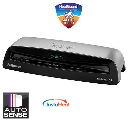 Plastificatrice Fellowes Neptune A3 A 4 Rulli - Per Ufficio Con Tecnologia InstaHeat - Foto 9