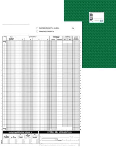REGISTRO IVA CORRISPETTIVI 13X2 AUTORICALCANTI - 9