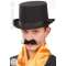 Carnevale CILINDRO NERO IN FELTRO