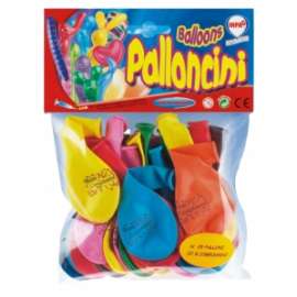 Party PALLONCINI GONFIABILI BUON COMPLEANNO diam.28cm conf.25pz