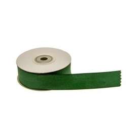 NASTRO DOPPIO RASO VERDE SMERALDO 10mm x 50mt