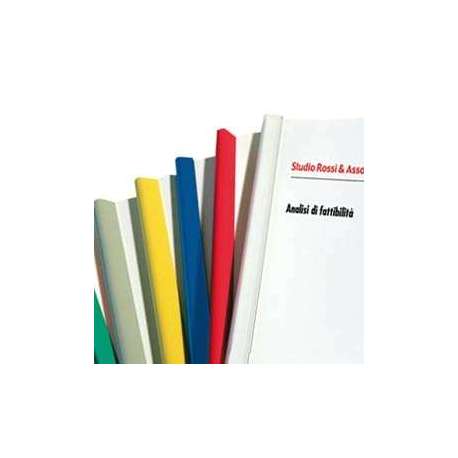 Dorsini Rilegafogli A4 Alevar - Diametro 8mm, Capacità 40 Fogli, Rosso, Confezione Da 100 Pezzi - Foto 6