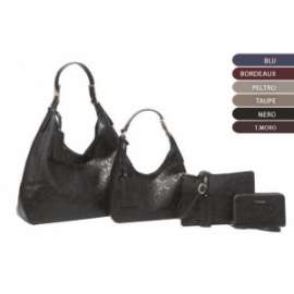BORSA DONNA NajOleari SACCA SET 3pz COLORI ASSORTITI