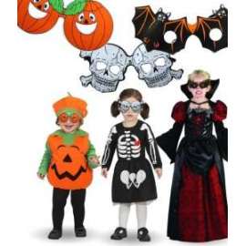 Halloween OCCHIALI IN CARTA PER BAMBINI