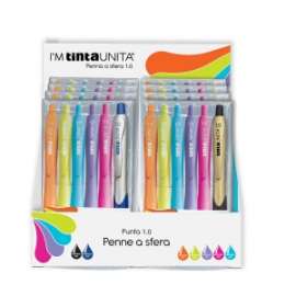 I'M tintaUNITA - DISPLAY 8 TASCHETTE DA 6 SFERE 1.0 .PO25