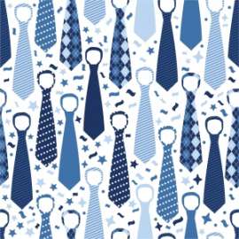 Carta Regalo 70x100cm FANTASIA CRAVATTE 45 conf.10fg