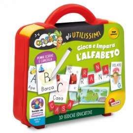 Giochi CAROTINA GLI UTILISSIMI VALIGETTA GIOCA E IMPARA  ALFABETO