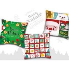 CUSCINO NATALE SOGGETTI ASSORTITI