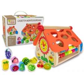 Giochi CASETTA MONTESSORIANA IN LEGNO