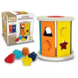 Giochi CILINDRO MONTESSORIANO IN LEGNO