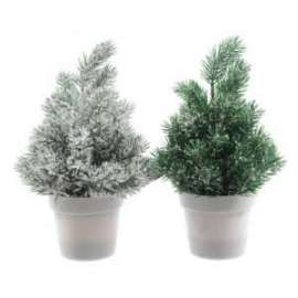 ALBERO PLASTICA VERDE 25cm