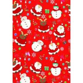 Carta Regalo Natale 70x100 FANTASIA 498 conf.10fg