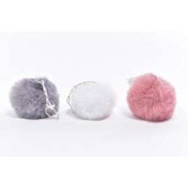 Addobbo Albero POM POM FUR diam.7cm