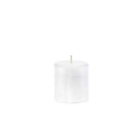 CANDELA MOCCOLO ARGENTO LUCIDO 7x6,5cm