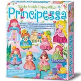 Giochi MODELLA & DIPINGI PRINCIPESSE GLITTER