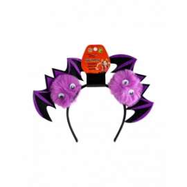 Halloween CERCHIETTO PIPISTRELLO PELOSO