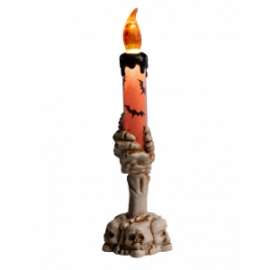 Halloween CANDELABRO CON T-LIGHT H21cm 
