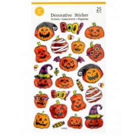 Halloween STICKERS ZUCCHE IN RILIEVO