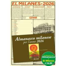 CALENDARIO EL MILANES 2026 c/ almanacco