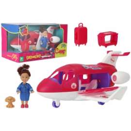 Giochi AEREOPLANO C/STEWARD E ACCESSORI