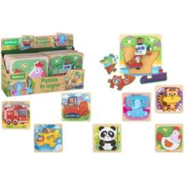 Giochi PUZZLE VEICOLI E ANIMALI 