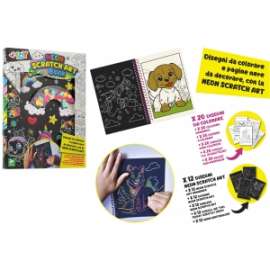 Giochi NEON SCRATCH BOOK UNICORNO