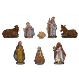 PRESEPE NATIVITà 10cm 8pz