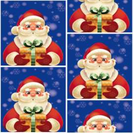 Carta Regalo Natale 70x100 FANTASIA N.133 conf.10fg