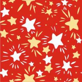 Carta Regalo Natale 70x100 FANTASIA N.111 conf.10fg