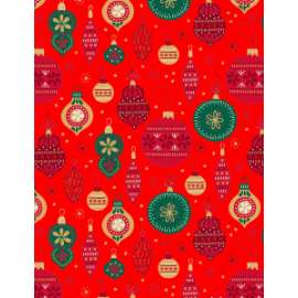 Carta Regalo Natale 70x100 FANTASIA N.103 conf.10fg