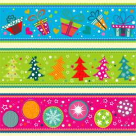 Carta Regalo Natale 70x100 FANTASIA N.107 conf.10fg
