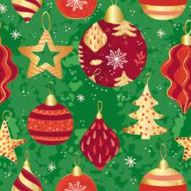 Carta Regalo Natale 70x100 FANTASIA N.110 conf.10fg