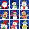 Carta Regalo Natale 70x100 FANTASIA N.125 conf.10fg