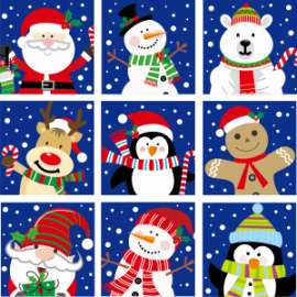 Carta Regalo Natale 70x100 FANTASIA N.125 conf.10fg