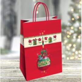 Shopper Natale JOEL 26x12x35 10pz  
