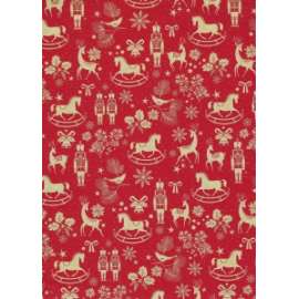 Carta Regalo Natale 70x100 FANTASIA 349H conf.10fg