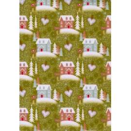 Carta Regalo Natale 70x100 FANTASIA 451F conf.10fg